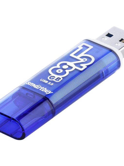 USB 3.0/3.1 накопитель Smartbuy 128GB Glossy Dark Blue (SB128GBGS-DB)
