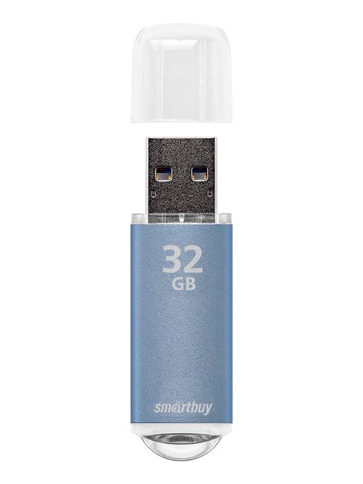 USB 2.0 накопитель Smartbuy 32GB V-Cut Blue (SB32GBVC-B)