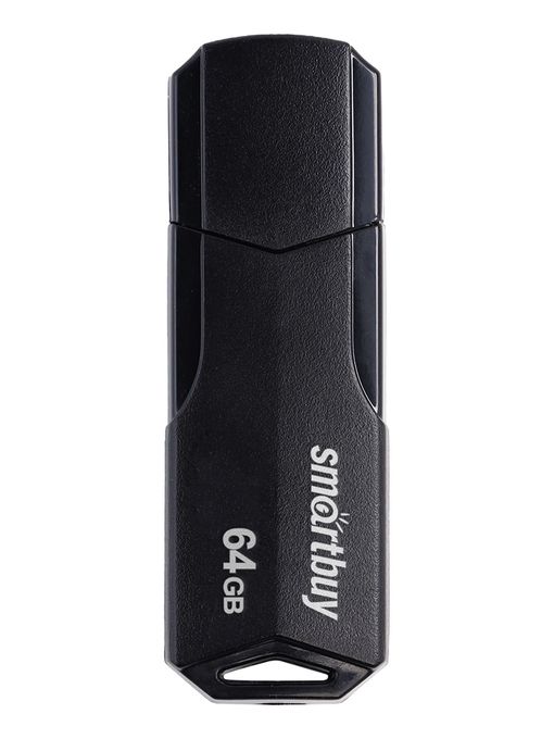 USB 2.0 накопитель SmartBuy 64GB CLUE Black (SB64GBCLU-K)