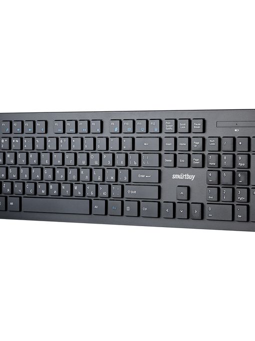 Клавиатура беспроводная мультимедийная Smartbuy 206 черная (SBK-206AG-K)/20