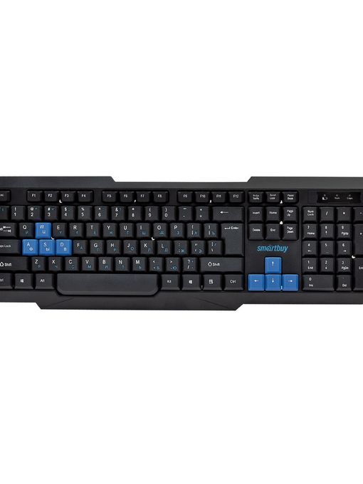 Клавиатура беспроводная мультимедийная Smartbuy ONE 231 черная (SBK-231AG-K)/20