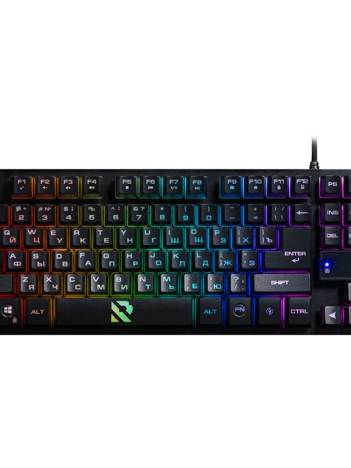 Клавиатура игровая мультимедийная Smartbuy RUSH Z6 USB черная (SBK-356G-K)