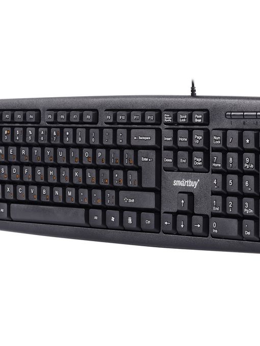 Клавиатура проводная Smartbuy ONE 112 USB черная (SBK-112U-K)/20