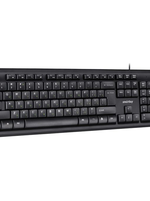 Клавиатура проводная Smartbuy ONE 114 USB черная (SBK-114U-K)/20