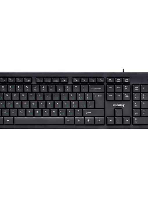 Клавиатура проводная Smartbuy ONE 114 USB черная (SBK-114U-K)/20
