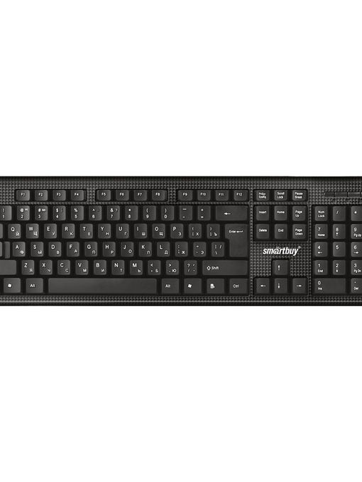 Клавиатура проводная Smartbuy ONE 115 черная (SBK-115-K)/20