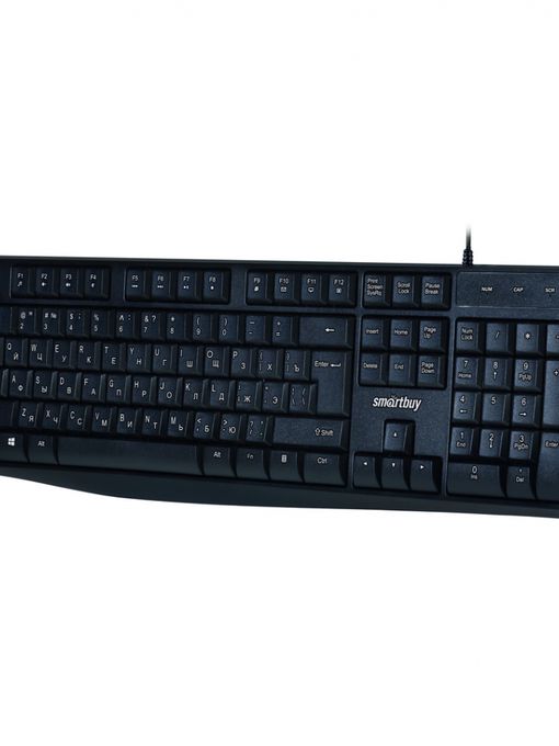 Клавиатура проводная мультимедийная Smartbuy ONE 207 USB черная (SBK-207US-K)/20