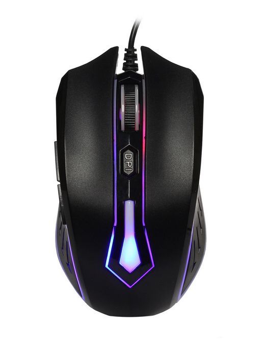 Мышь игровая проводная Smartbuy RUSH 712 черная (SBM-712G-K) /100