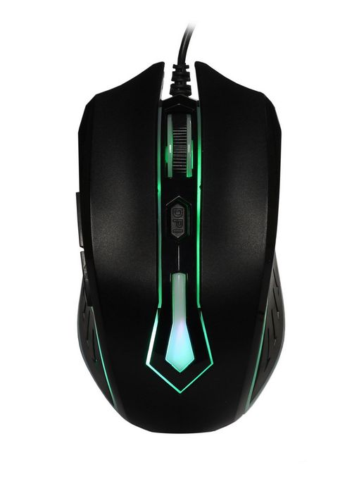 Мышь игровая проводная Smartbuy RUSH 712 черная (SBM-712G-K) /100