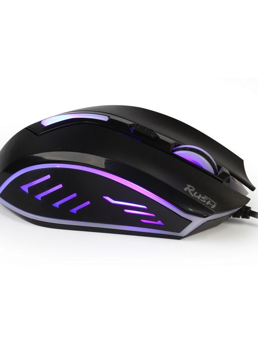 Мышь игровая проводная Smartbuy RUSH 712 черная (SBM-712G-K) /100