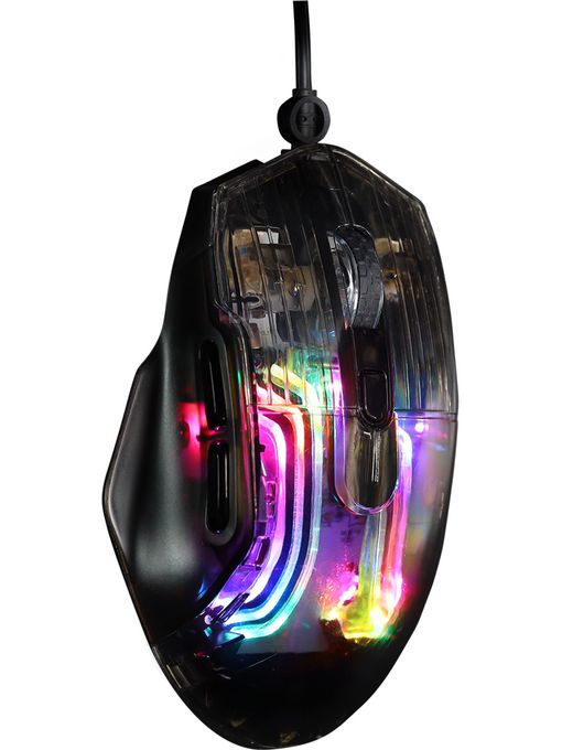 Мышь игровая проводная Smartbuy RUSH X19 серая (SBM-749G-G)