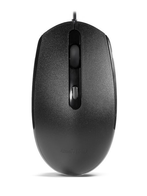 Мышь проводная беззвучная Smartbuy ONE 280-K черная (SBM-280-K) / 40