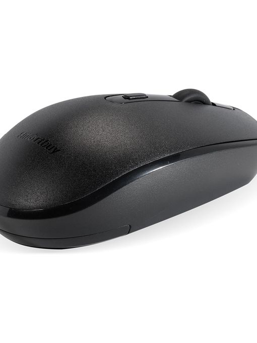Мышь проводная беззвучная Smartbuy ONE 280-K черная (SBM-280-K) / 40