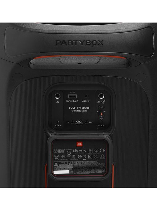 Портативная аудиосистема JBL PartyBox Club 320, черный